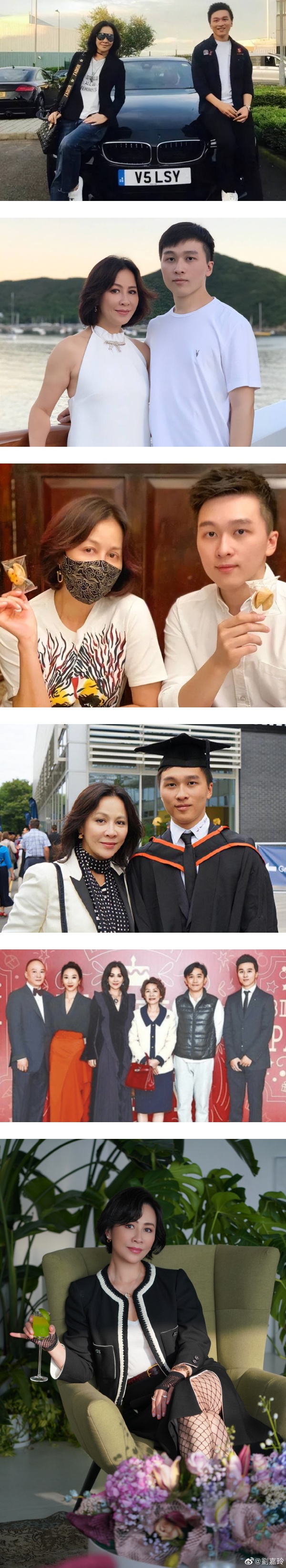 刘嘉玲为学霸侄子庆生！传他是8亿身家继承人 娱乐资讯 图2张