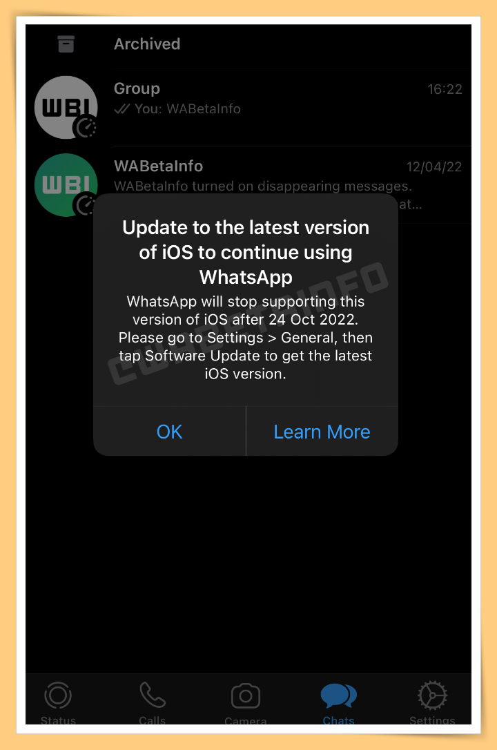 News I 还在使用旧款iPhone？10月24日起两款iPhone无法使用WhatsApp！ 更多热点 图1张