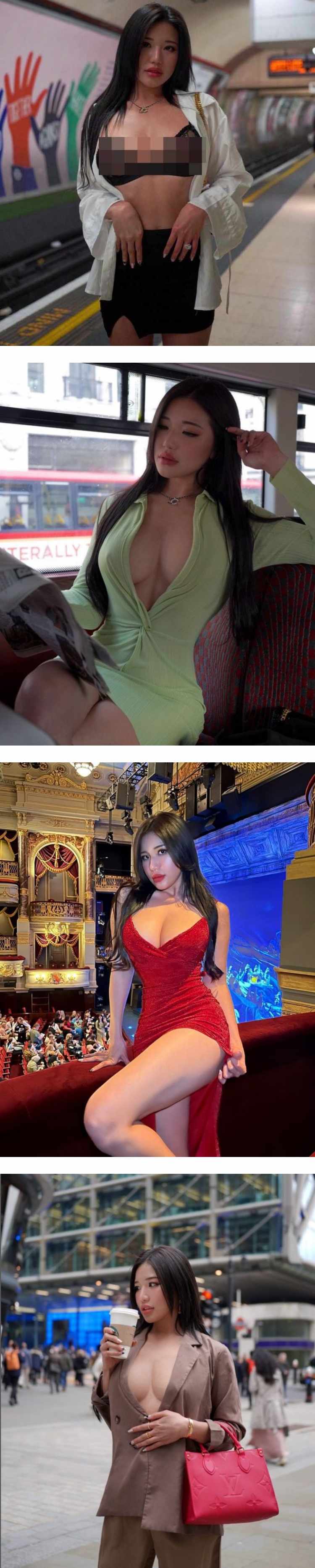 懒理外界骂声...Pui Yi穿黑色蕾丝透视内衣！ 露点拍照全看光 娱乐资讯 图2张