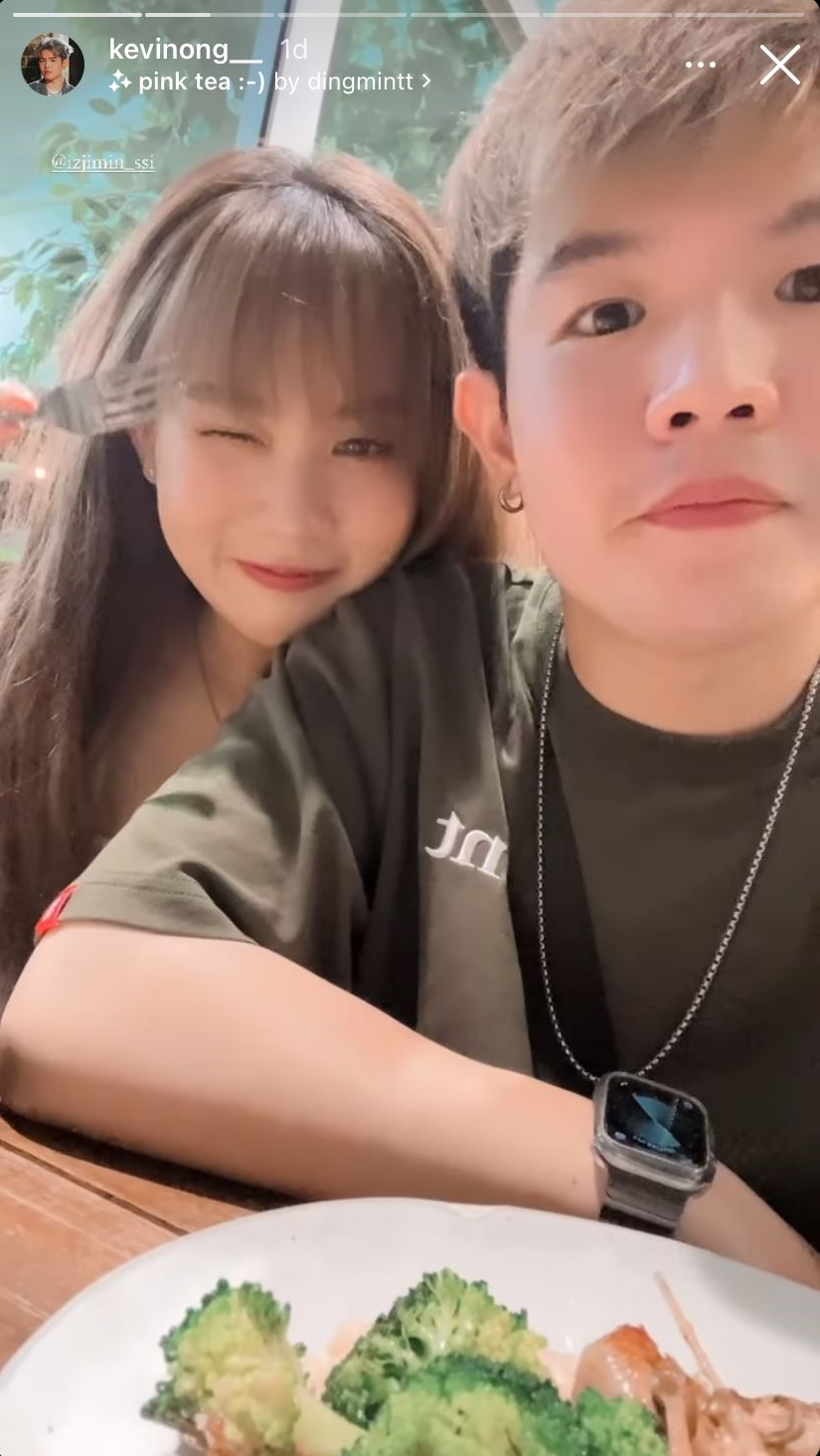 3P Kevin官宣脱单！ 女友意外撞脸Danny...晒最新合照证实恋情 娱乐资讯 图3张