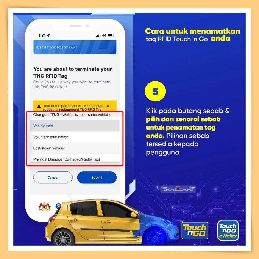 Tips I 汽车被偷窃或售卖RFID怎么办？只需6个步骤就能终止RFID！ 更多热点 图7张