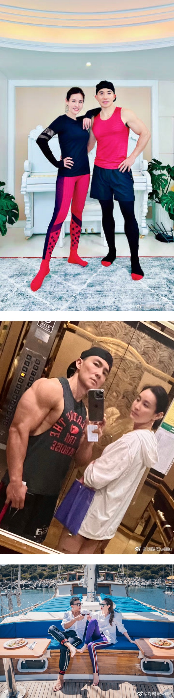 王婉霏被大水蚁钻进衣服！刘畊宏万人直播前帮她抓 娱乐资讯 图1张