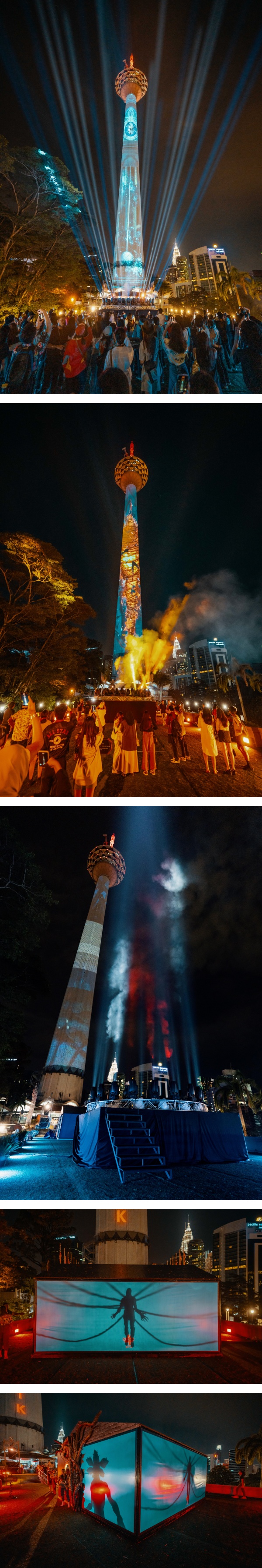 《Stranger Things 4》的“颠倒世界”真的来了！吉隆坡塔、鬼仔巷惊现神秘裂缝 娱乐资讯 图2张