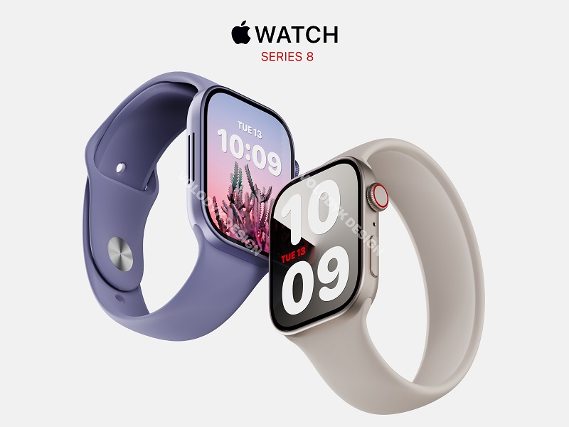 News I Apple Watch Series 8采用直角边框设计！3个亮点让果粉超期待换手表！ 更多热点 图1张