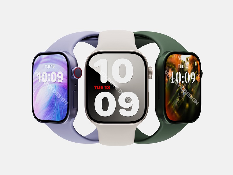 News I Apple Watch Series 8采用直角边框设计！3个亮点让果粉超期待换手表！ 更多热点 图2张