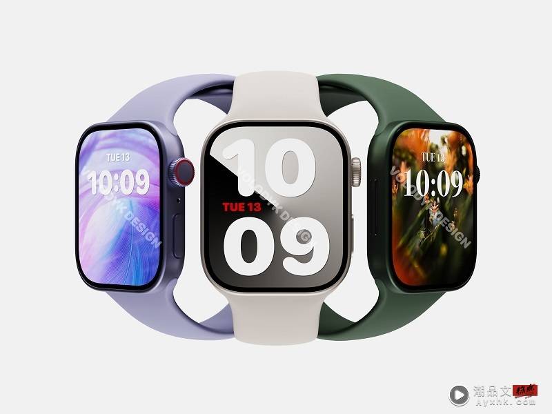 News I Apple Watch Series 8采用直角边框设计！3个亮点让果粉超期待换手表！ 更多热点 图2张