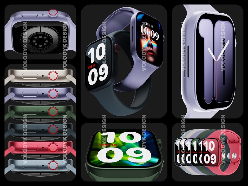 News I Apple Watch Series 8采用直角边框设计！3个亮点让果粉超期待换手表！ 更多热点 图4张