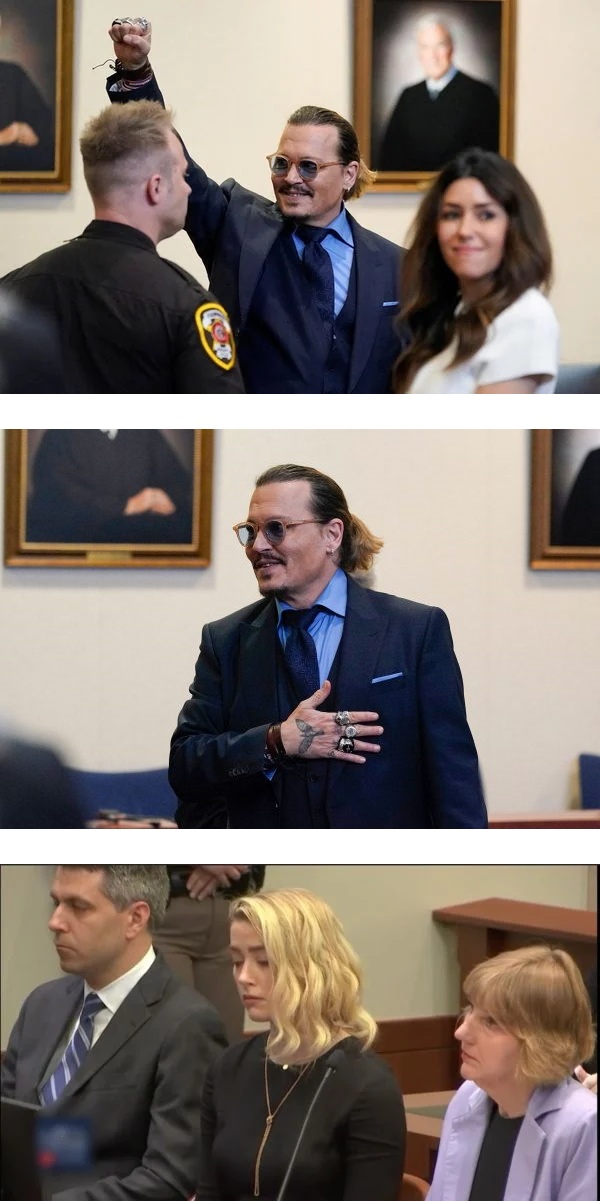 纠缠了6年...Johnny Depp终于洗冤！现身酒吧和路人开心击掌 娱乐资讯 图1张