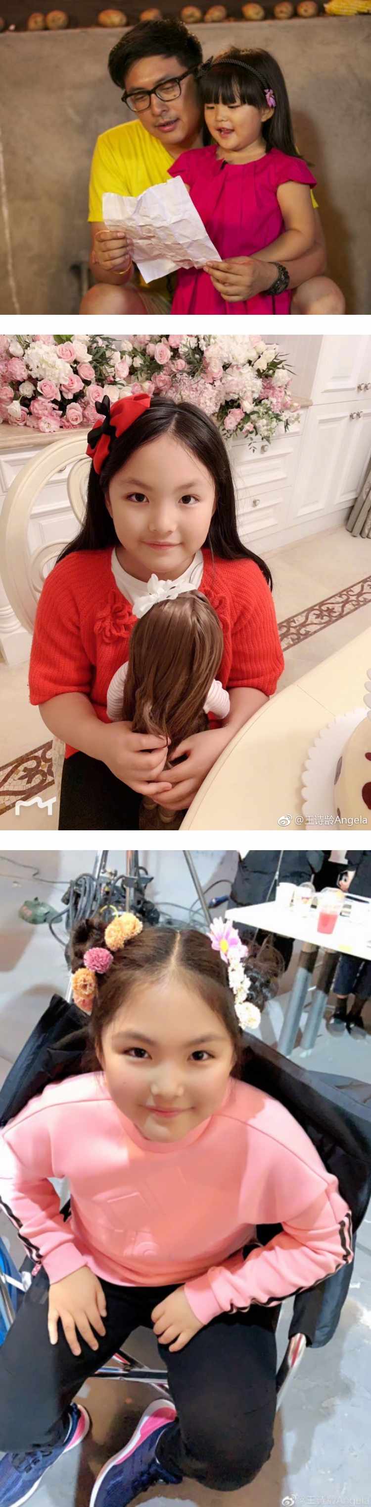 Angela王诗龄2个月暴瘦10KG！ 体型小一圈...长成美少女 娱乐资讯 图1张