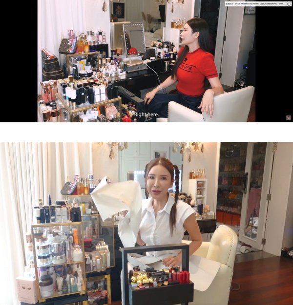 搬家动用400箱行李！新加坡名媛晒“名牌包墙”...犹如包包陈列室 娱乐资讯 图2张