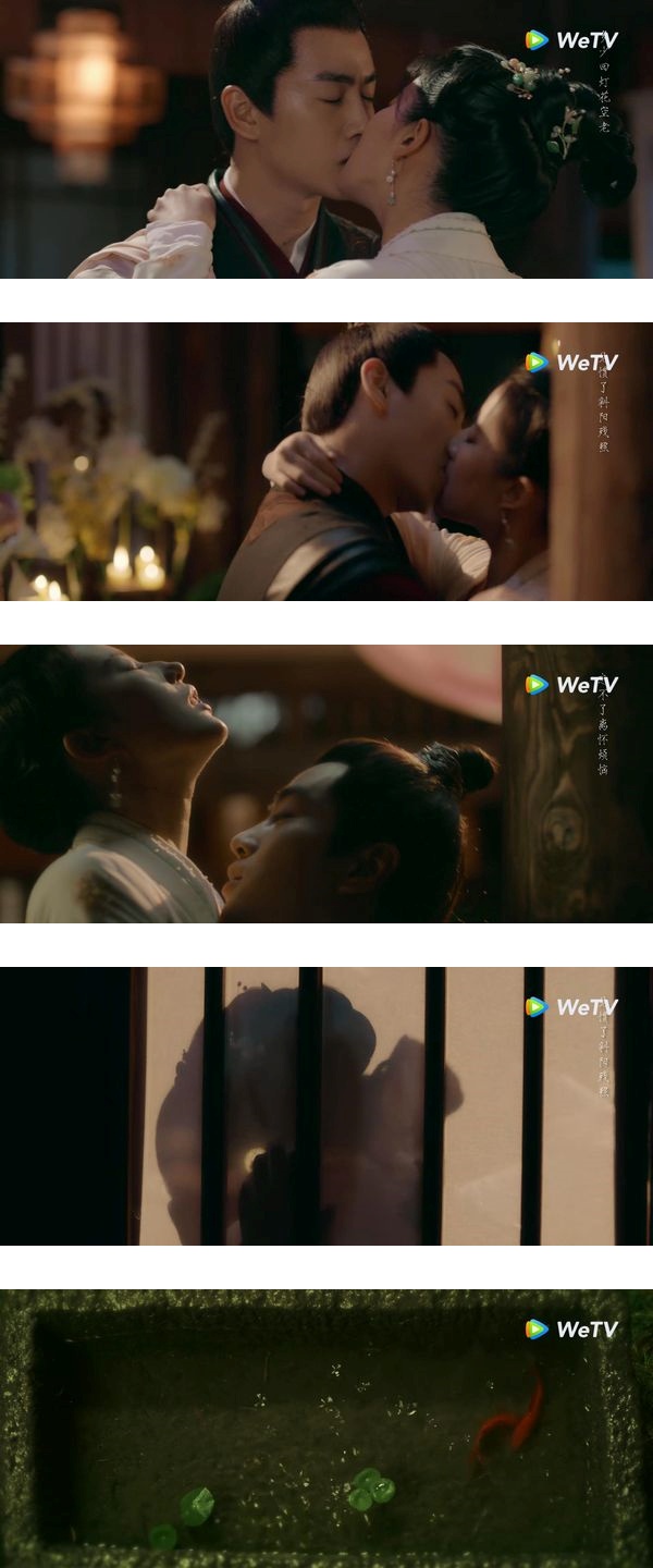 刘亦菲、陈晓超欲吻戏嗨翻全网！埋颈热吻、手扶纸窗喘息...尺度超暧昧！ 娱乐资讯 图1张