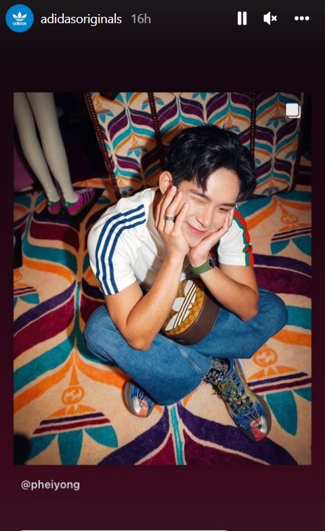 马来西亚之光！ Adidas总公司官方IG转发培永照片...与影帝、韩团成员齐名 娱乐资讯 图1张