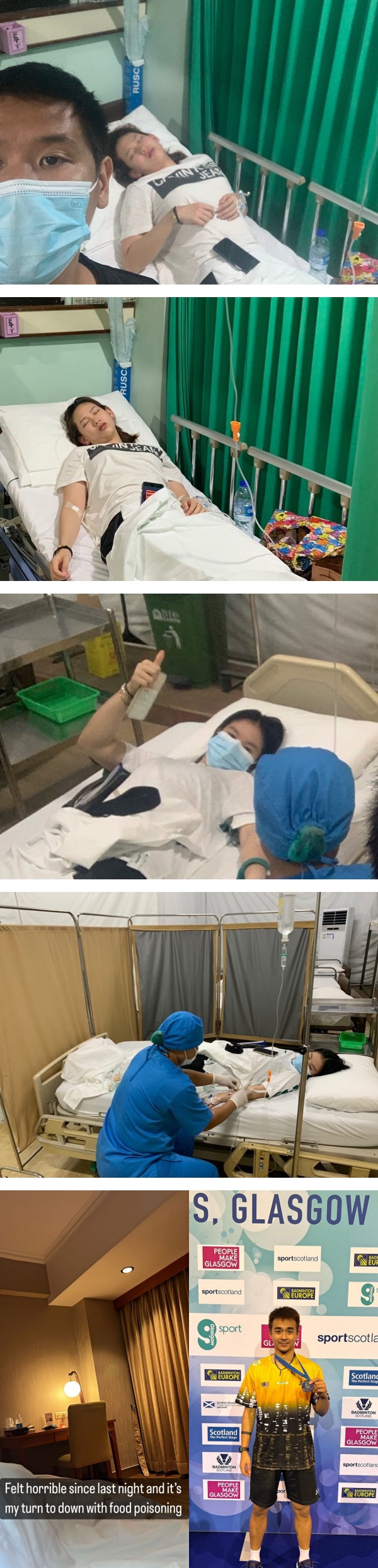 印尼羽球大师赛爆发严重集体食物中毒事件！马来西亚近20名球员中招…5名球员入院！ 娱乐资讯 图3张