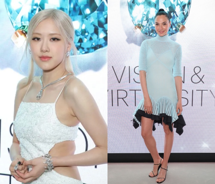 Style｜腰侧、后背都挖空！Rosé晒性感礼服照被赞仙气又火辣！ 更多热点 图2张