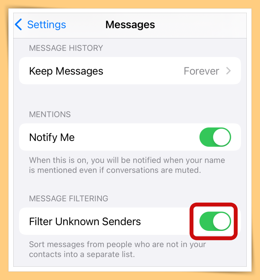 Tips I 不要随便打开陌生信息！教你iPhone如何过滤未知发件人！ 更多热点 图3张