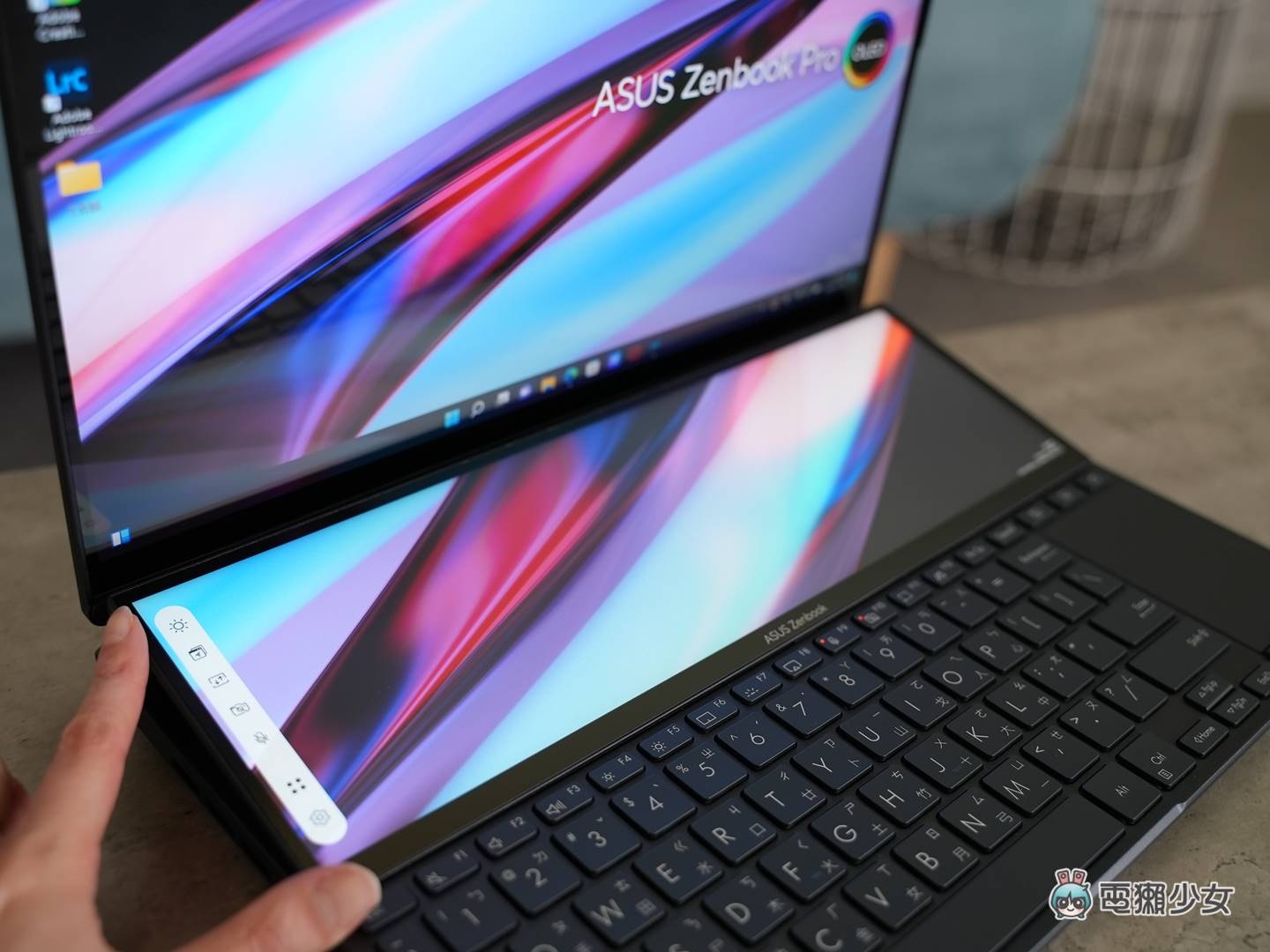 考虑带 14 吋 PC 的设计师？ASUS Zenbook Pro 14 Duo OLED 双萤幕笔电新结构与新色开箱，看见 120Hz OLED 的高规格！ 数码科技 图16张