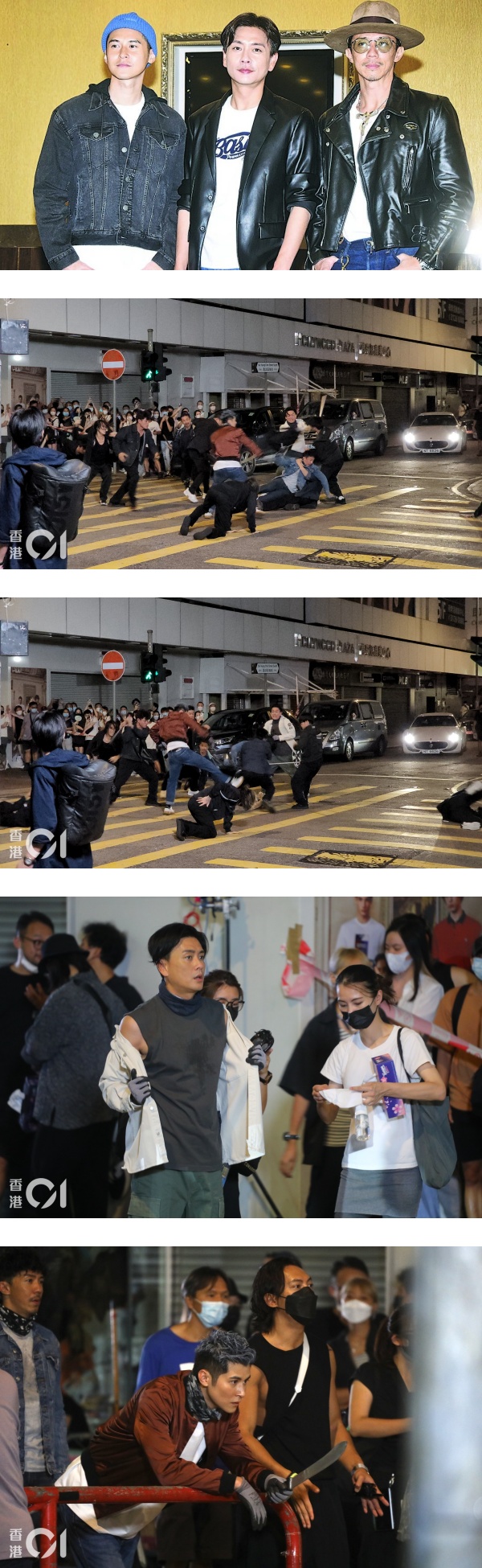 黄宗泽、陈家乐街头“劈友”！惊动警察到场 娱乐资讯 图1张