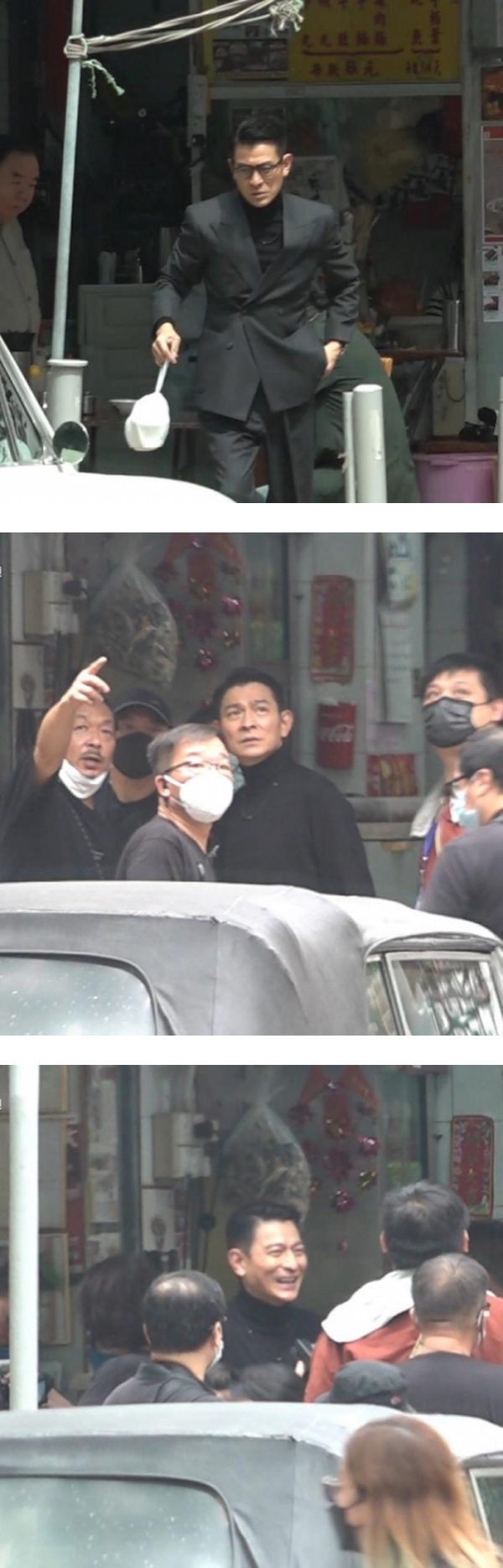 60岁刘德华同框彭于晏！一个眼神杀死狗仔 娱乐资讯 图1张