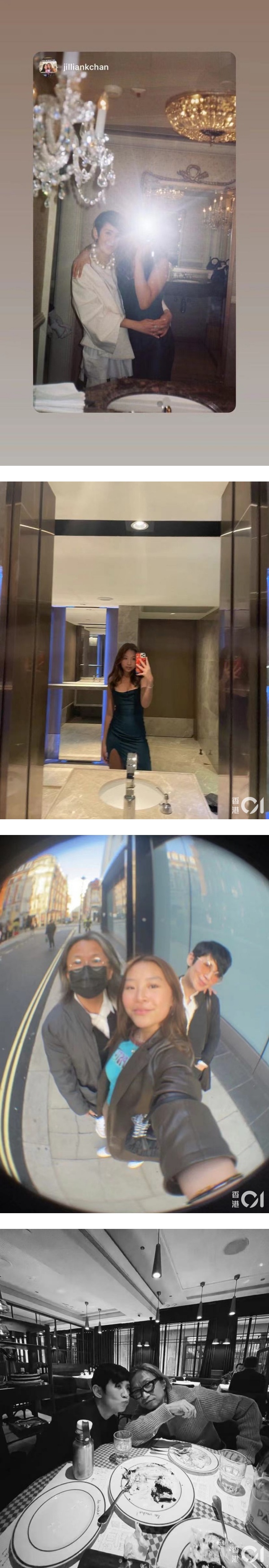 吴君如16岁女儿好索！高叉晚装晒S形身材 娱乐资讯 图1张