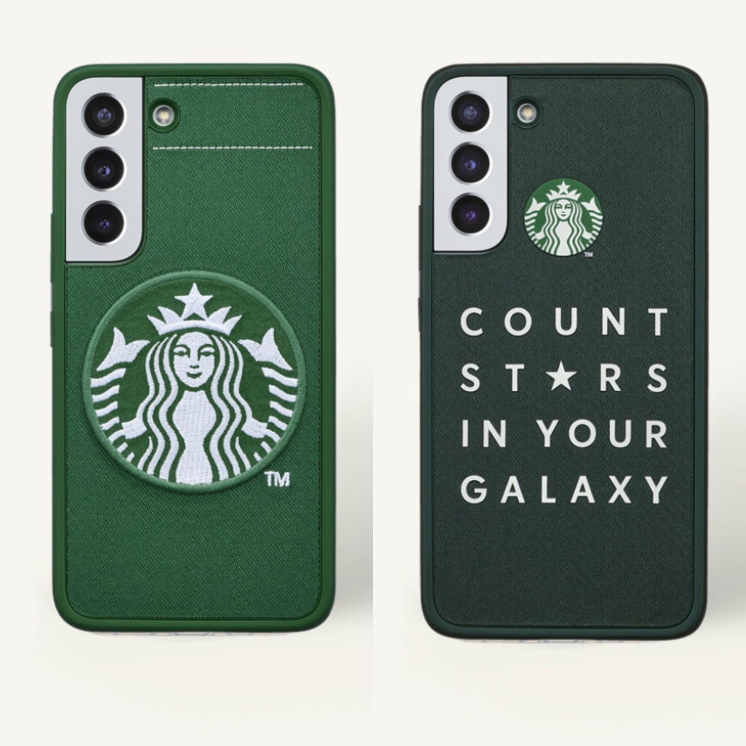 三星 Galaxy S22 携手星巴克，推出限量联名款商品：手机壳、蓝牙耳机充电壳通通染上星巴克绿啦～ 数码科技 图2张