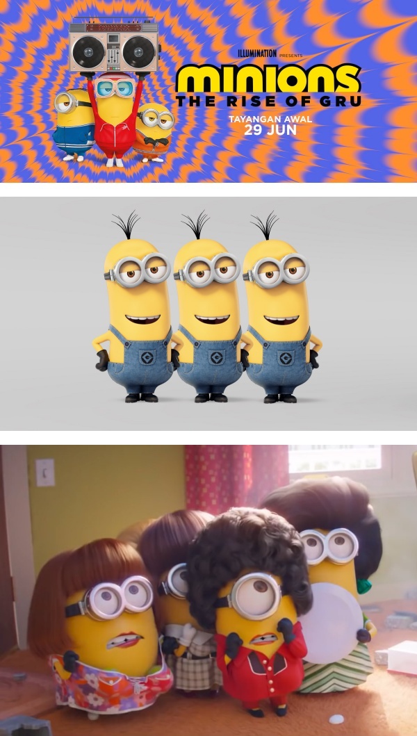 《Minions: The Rise of Gru》5大看点！小黄人跟杨紫琼学功夫…还会讲马来文！ 娱乐资讯 图1张