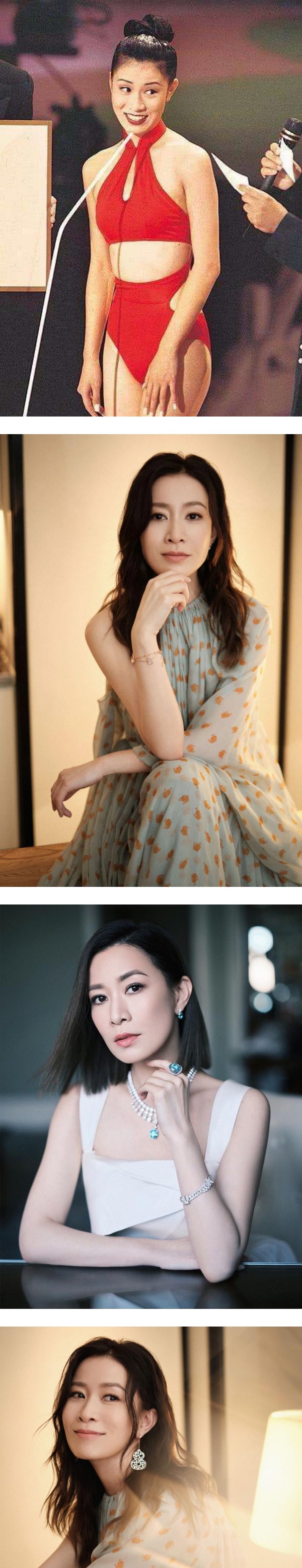 佘诗曼重戴港姐后冠！对比25年前选美照 神冻龄！ 娱乐资讯 图2张
