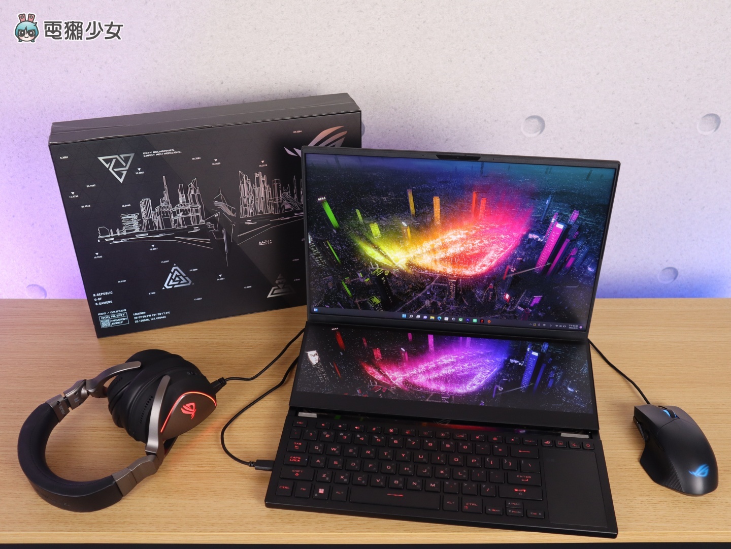开箱｜满血之作！ROG Zephyrus Duo 16 双萤幕电竞笔电，集强悍性能和专业萤幕于一身 feat. GeForce RTX 3080 Ti 数码科技 图8张