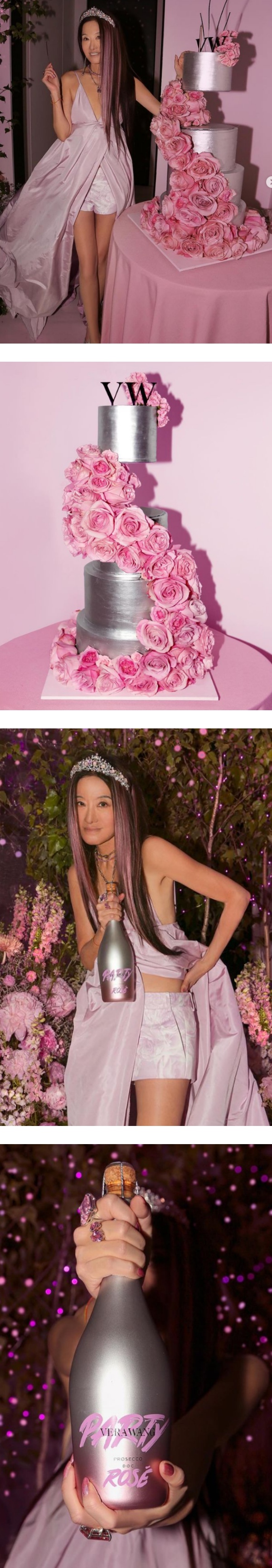 “婚纱女王”庆祝73岁生日！被老外搂腰 娱乐资讯 图2张