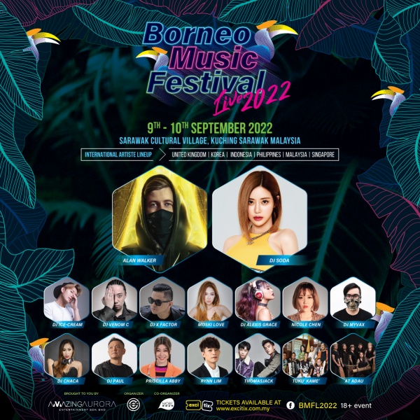 Alan Walker、DJ Soda 9月来Sarawak！同台马来西亚歌手 娱乐资讯 图1张