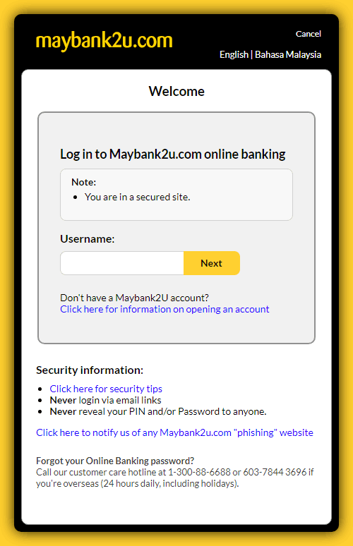 News I 不想网络银行户口被冻结！记得3个月登录一次Online Banking！ 更多热点 图2张