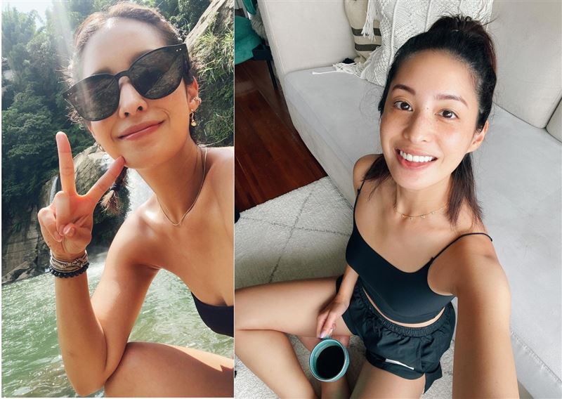湿身片流出！莫允雯比基尼开心冲凉戏水　美胸看光网暴动了 时尚资讯 图2张