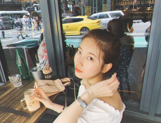 Beauty美人圈／好感发型！盘点秀智“高/低丸子头” 时尚资讯 图3张