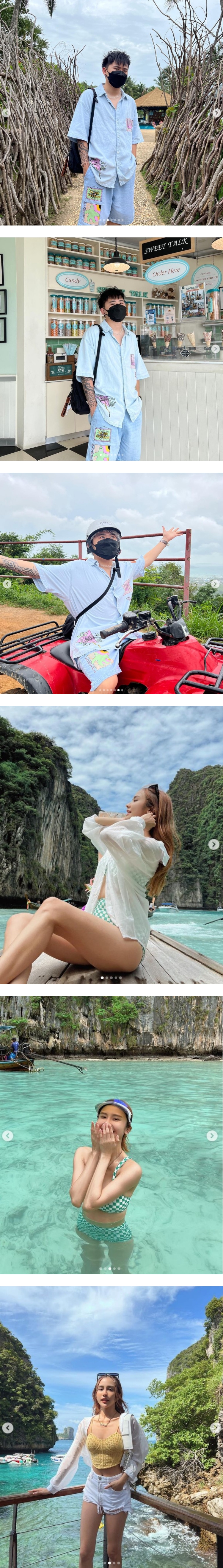 3P Danny、Jestinna同游泰国？ 网抓包同游证据泄恋情 娱乐资讯 图1张