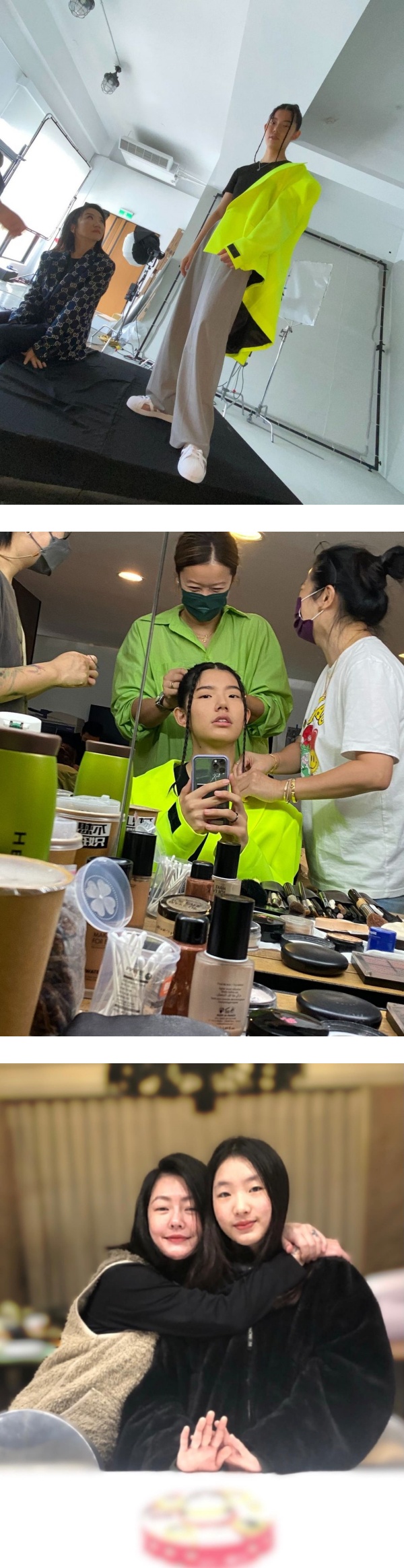 陶晶莹16岁女儿美国归来！高级时尚脸+大长腿获赞：很吃香 娱乐资讯 图2张