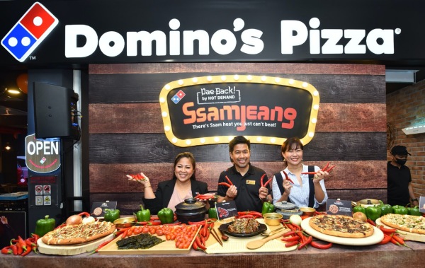 美食｜就是那么辣！Domino’s 韩式辣酱Ssamjeang口味Pizza正式上架！ 更多热点 图2张