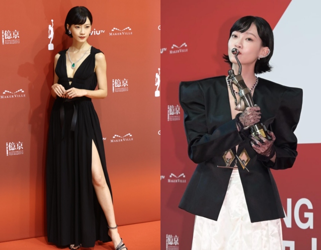 Style｜周秀娜《金像奖》穿性感透视战袍，马来西亚演员廖子妤性感帅气两边驾驭！ 更多热点 图4张