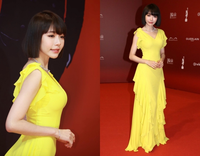 Style｜周秀娜《金像奖》穿性感透视战袍，马来西亚演员廖子妤性感帅气两边驾驭！ 更多热点 图6张