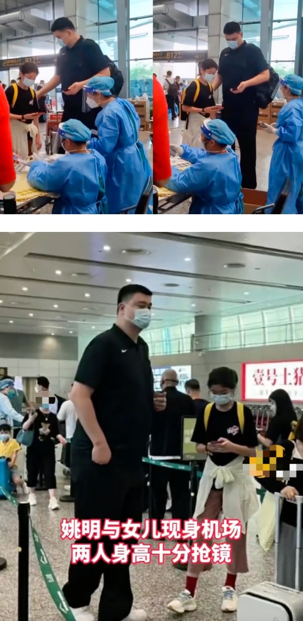 姚明12岁女儿身高惊人！网友目测超过180CM！ 娱乐资讯 图1张
