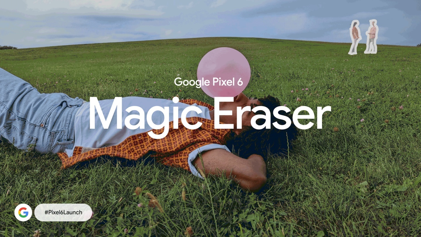 Google Pixel‘ 魔术橡皮擦 ’功能升级！修图新工具让背景颜色更一致，Pixel 6 系列都用得到 数码科技 图1张