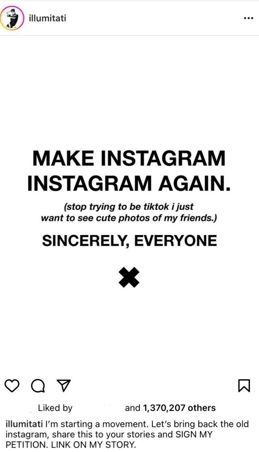 重回旧版 IG 连署赞数破百万！IG 关注第二高网红表明不喜欢现在的 IG 数码科技 图5张