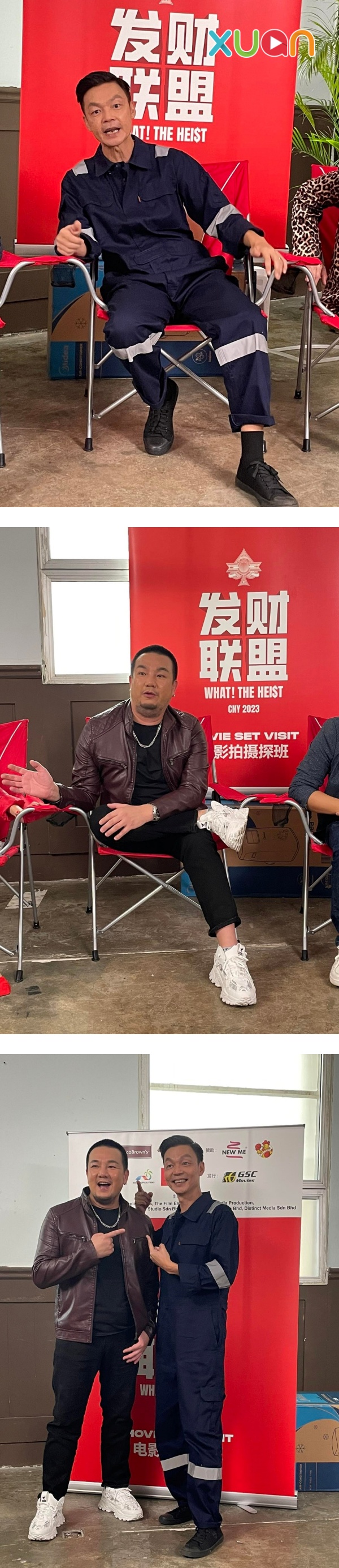 时隔15年再合作《发财联盟》...李国煌怀疑林德荣整容：他以前像河马！ 娱乐资讯 图2张