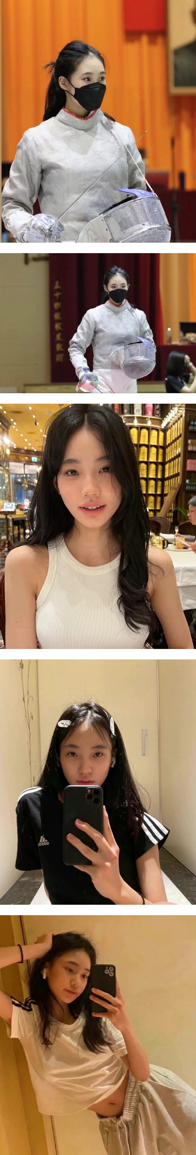小S 14岁女儿是击剑女神！ 代表学校出赛 惊艳全网 娱乐资讯 图2张