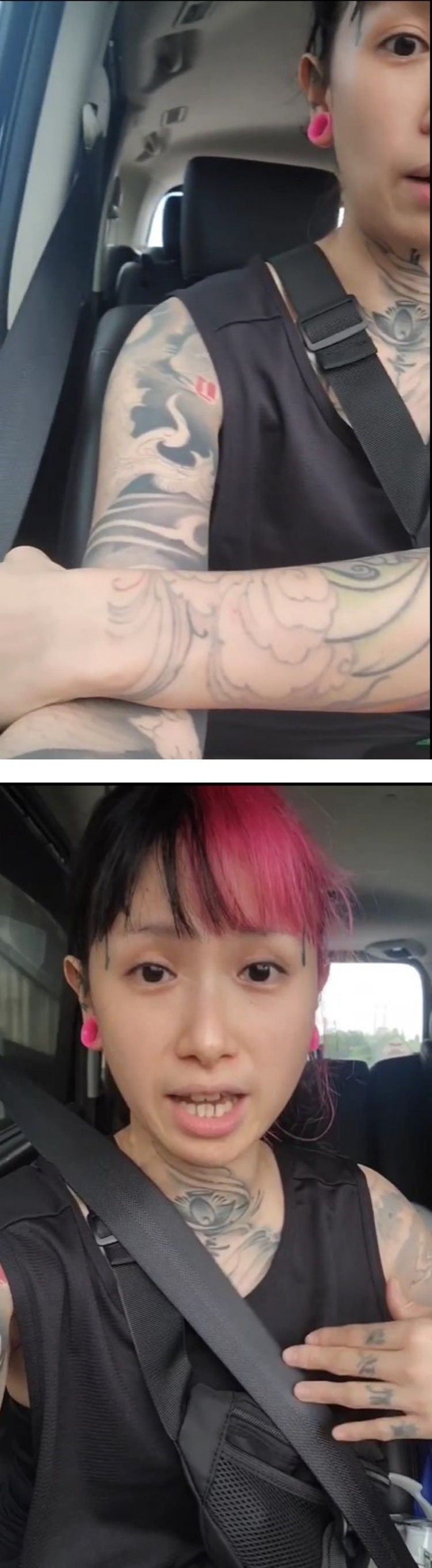 马来西亚网红满身刺青...莫名遭路人uncle飙骂：为什么要纹到这样！ 娱乐资讯 图1张
