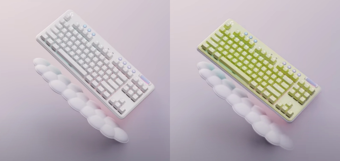 整组超美！罗技推出全新 Aurora Collection 系列电竞周边 键盘、鼠标、无线耳机通通都有 数码科技 图3张