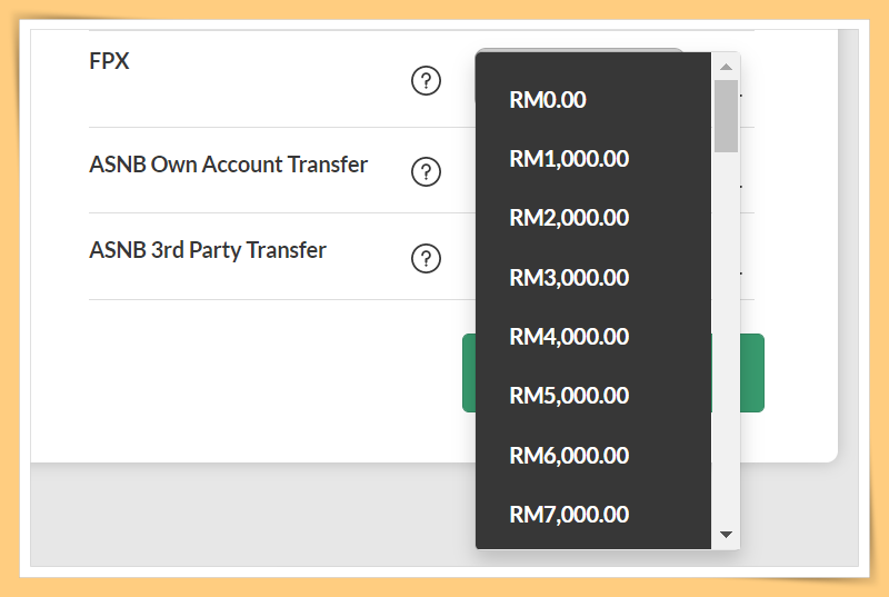 Tips I Maybank用户可设置FPX每日转账上限！只需6个步骤就完成！ 更多热点 图7张