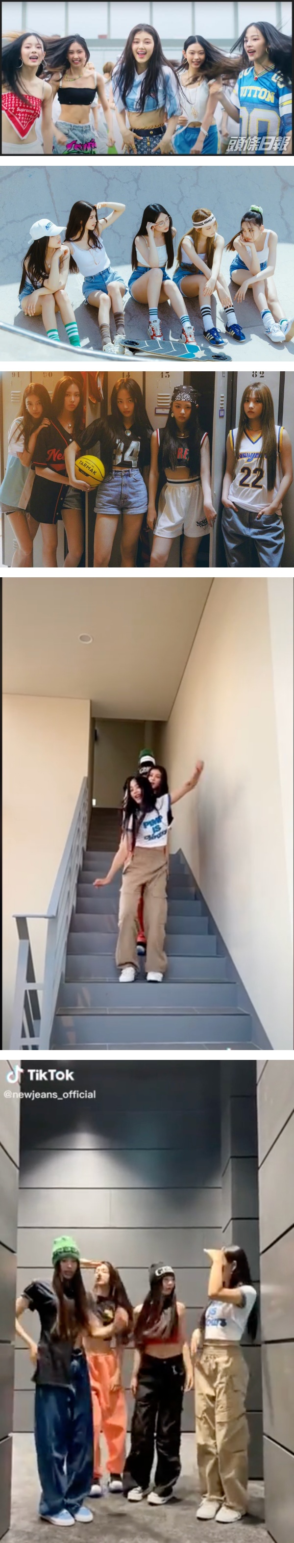 BTS师妹NewJeans未出道惹争议！未成年成员穿“性暗示”字眼T恤挨轰 娱乐资讯 图2张