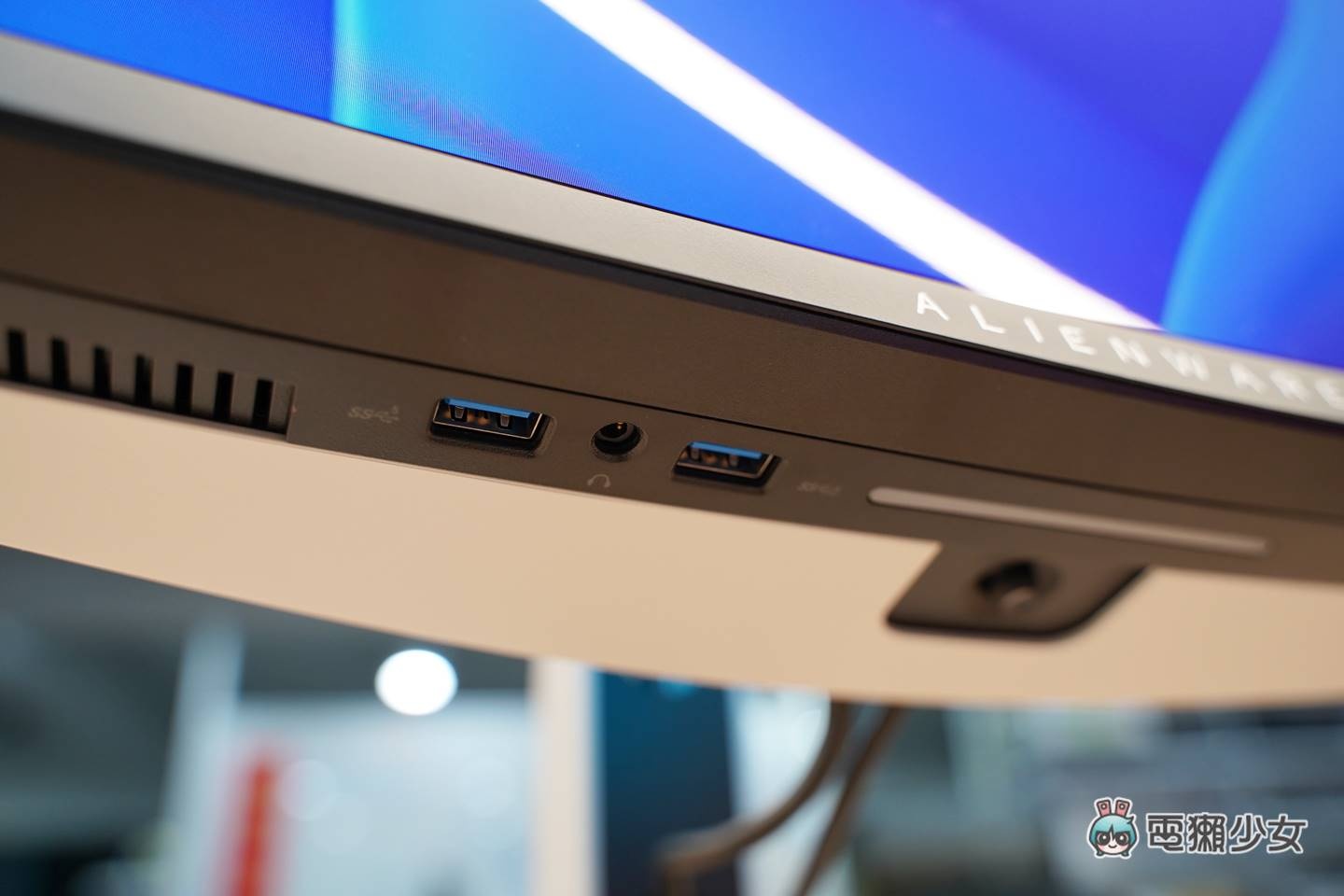 开箱｜最新 QD-OLED 技术显示器，Alienware 34 吋曲面电竞萤幕 AW3423DW 数码科技 图12张