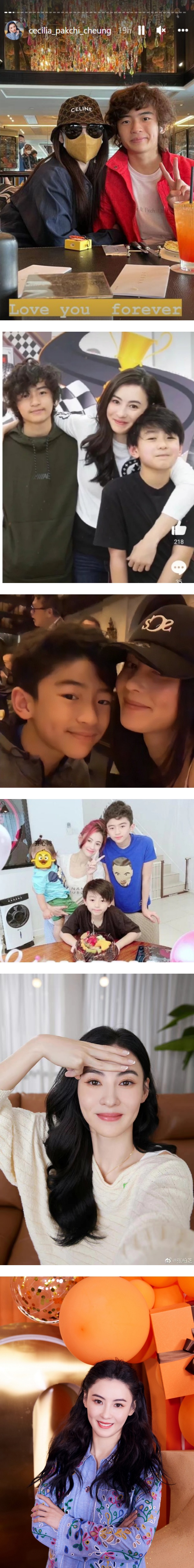 15岁Lucas身高超过张柏芝！顶鸟窝头正脸上镜 娱乐资讯 图2张