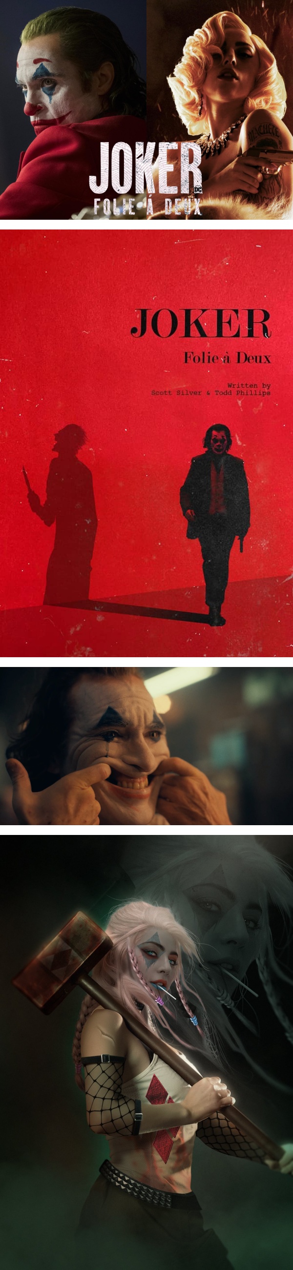 华纳兄弟正式官宣：《JOKER 2》2024年上映！传Lady Gaga将饰演“小丑女” 娱乐资讯 图2张