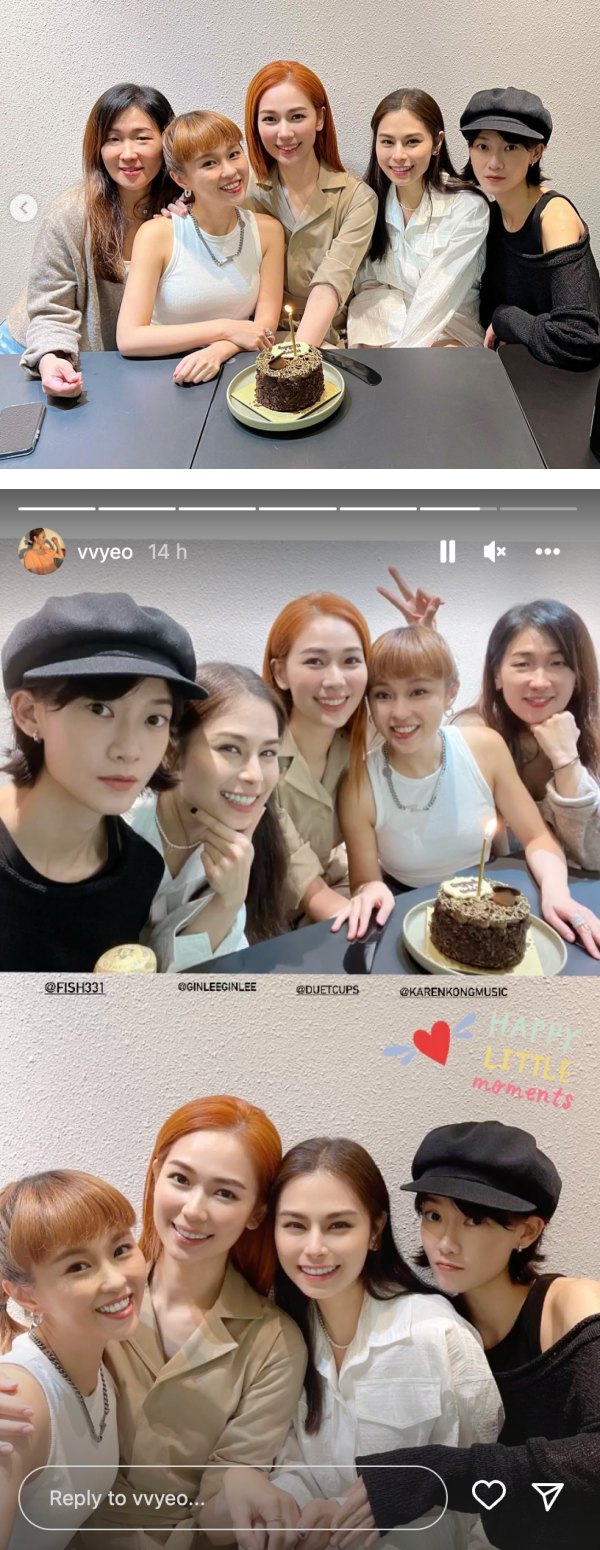 马来西亚女神帮再度齐聚香港！餐厅高唱马来文生日歌 “我们马来西亚人讲话真的很大声” 娱乐资讯 图1张